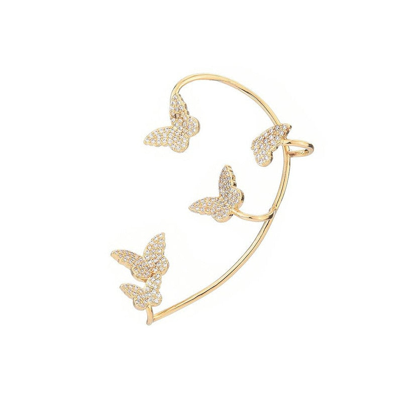 Women's Butterfly Style Ear Piercing (Cuff)
