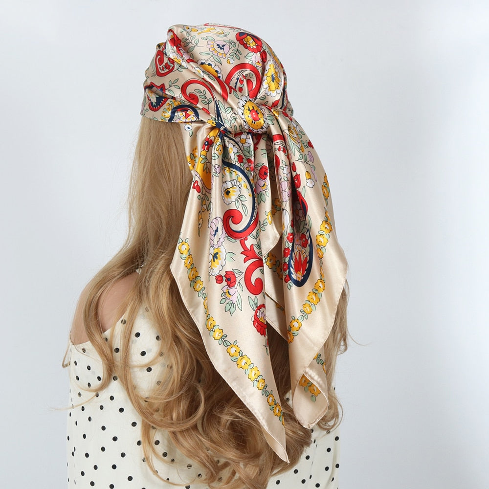 Women's Vintage Silk Bandanas