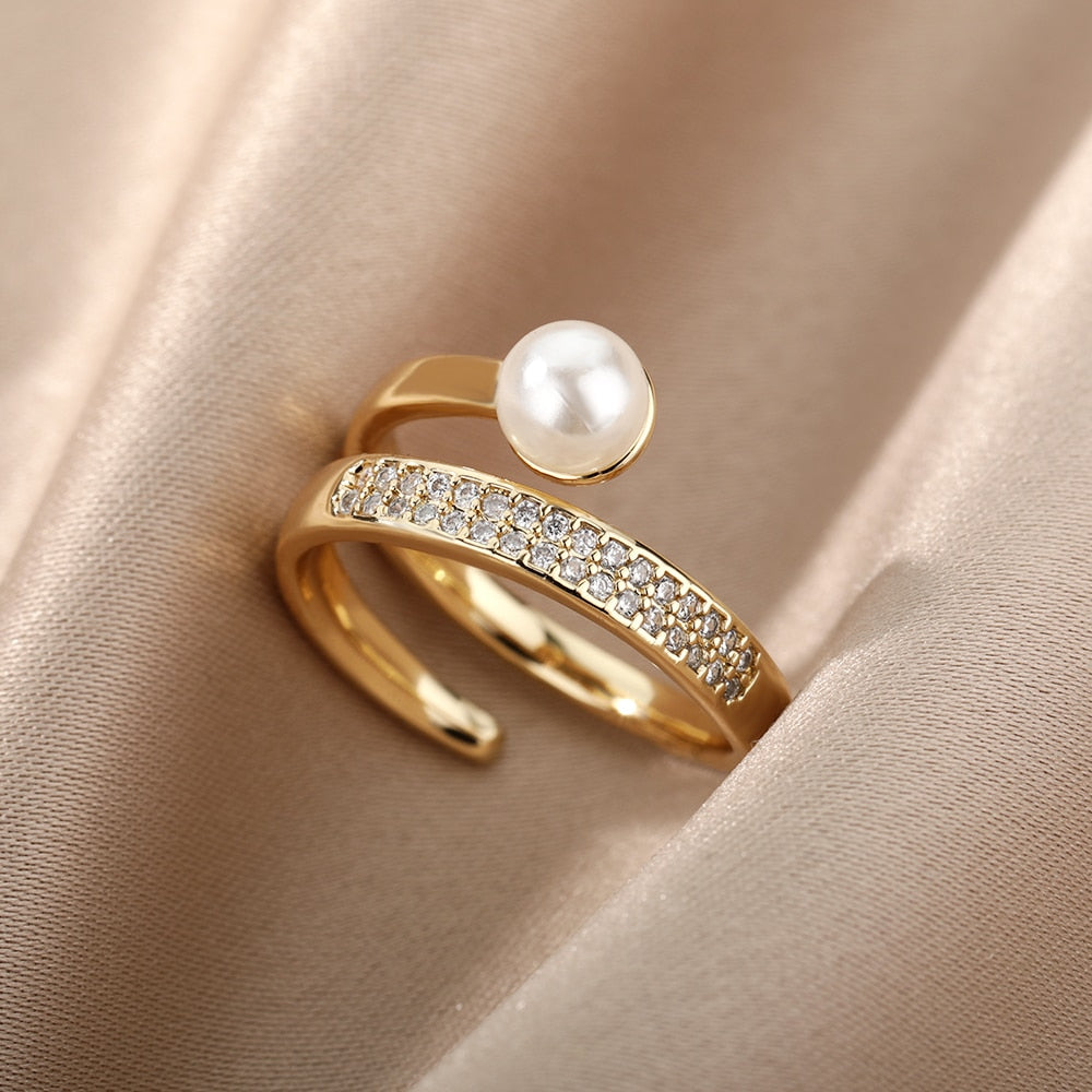 Women's Trendy Turkish Style Evil Eye Rings