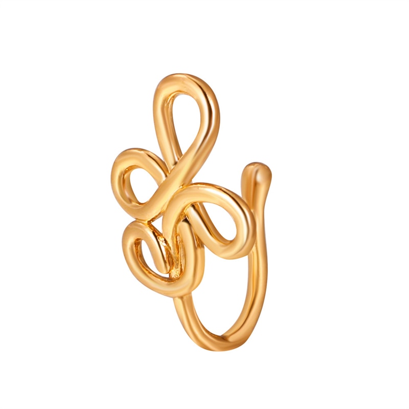 Women's Copper Nose Piercings