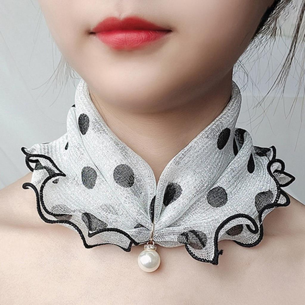 Women's Trendy Chiffon Neck Collar Scarfs