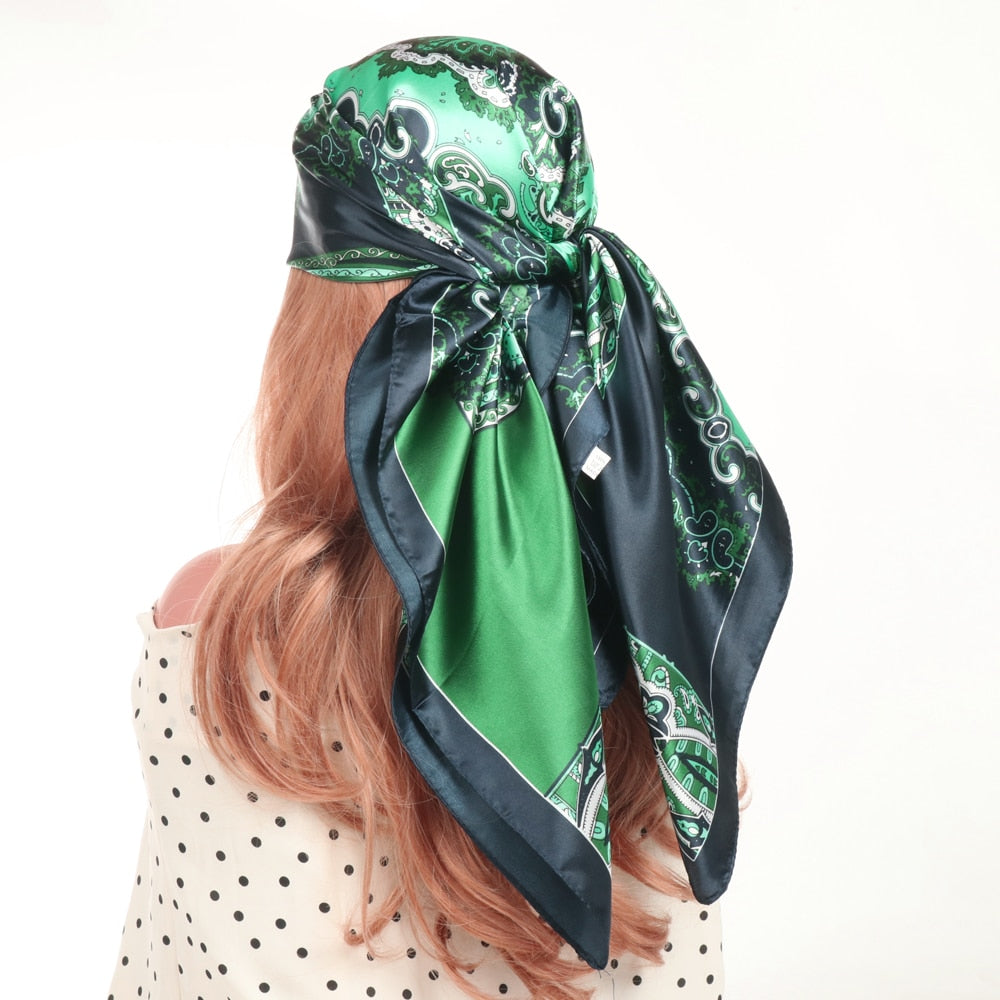 Women's Vintage Silk Bandanas