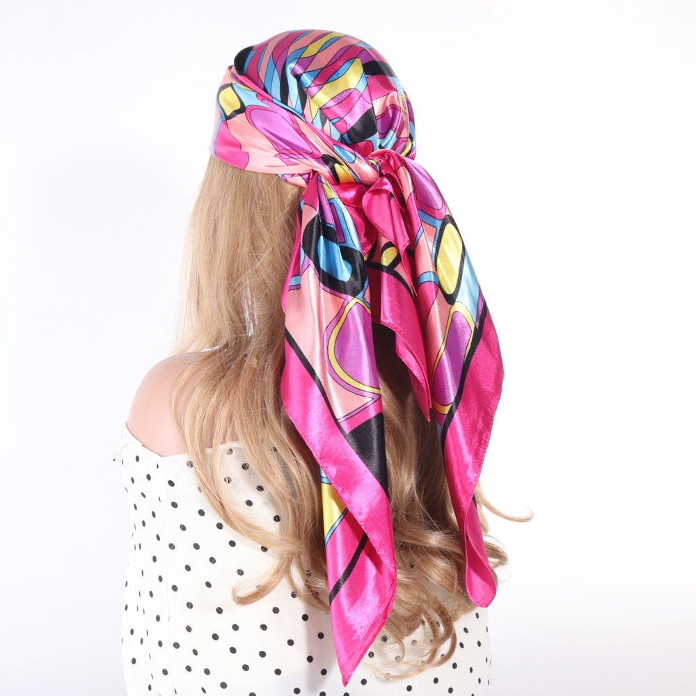 Women's Vintage Silk Bandanas