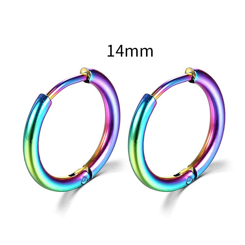 ( New) Women's Vintage Style Hoop Ear Piercing Jewelry