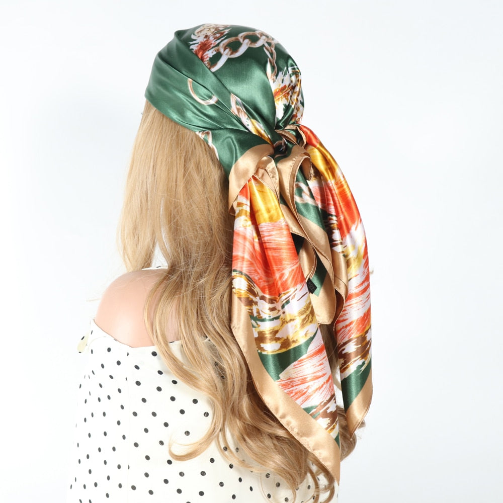 Women's Vintage Silk Bandanas