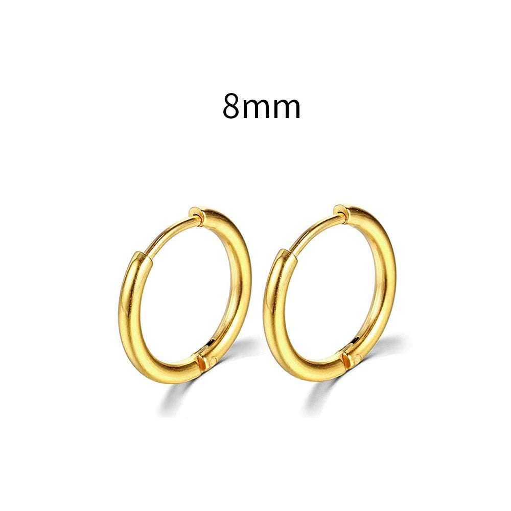( New) Women's Vintage Style Hoop Ear Piercing Jewelry