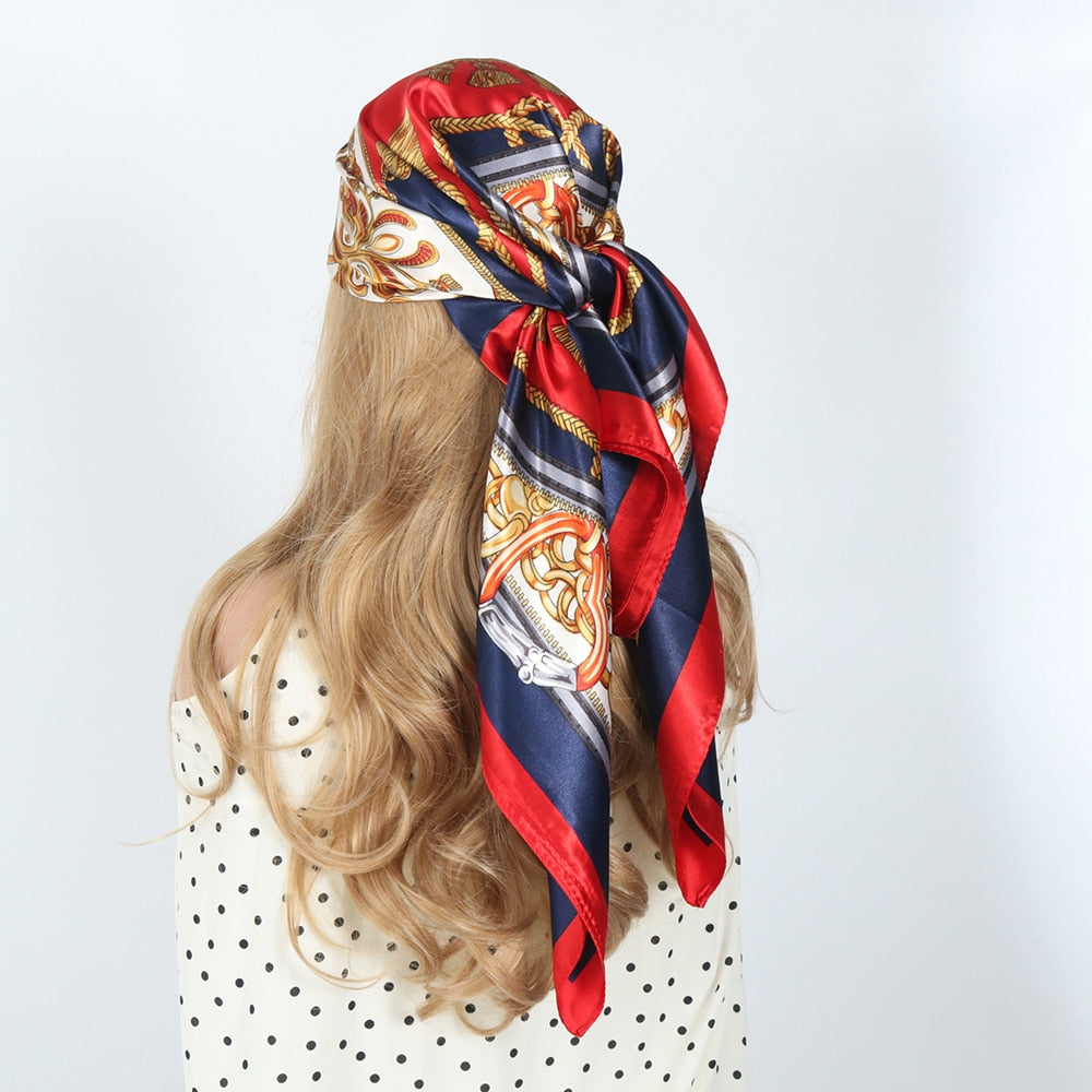 Women's Vintage Silk Bandanas
