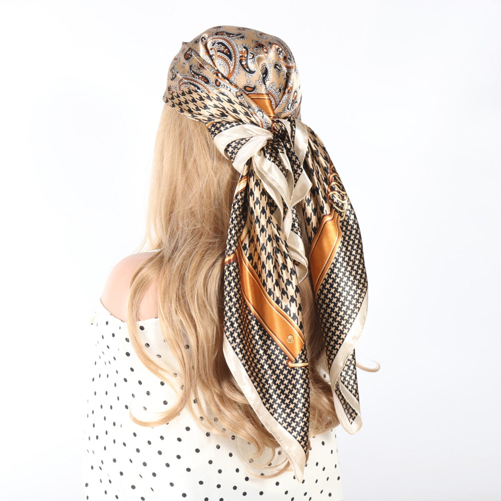Women's Vintage Silk Bandanas