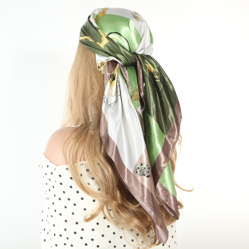 Women's Vintage Silk Bandanas