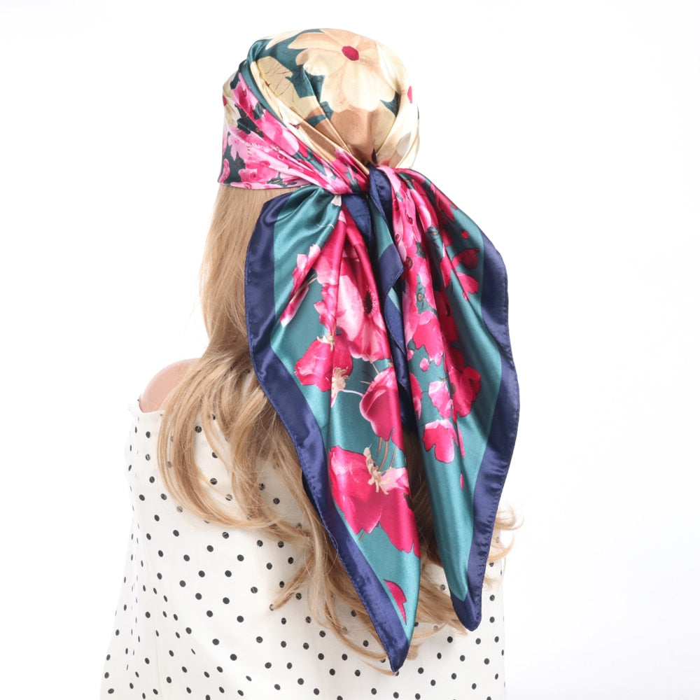 Women's Vintage Silk Bandanas