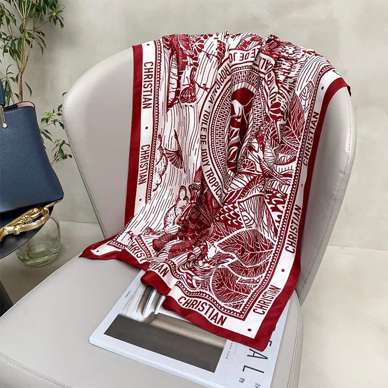 Women's Luxury Silk Scarfs