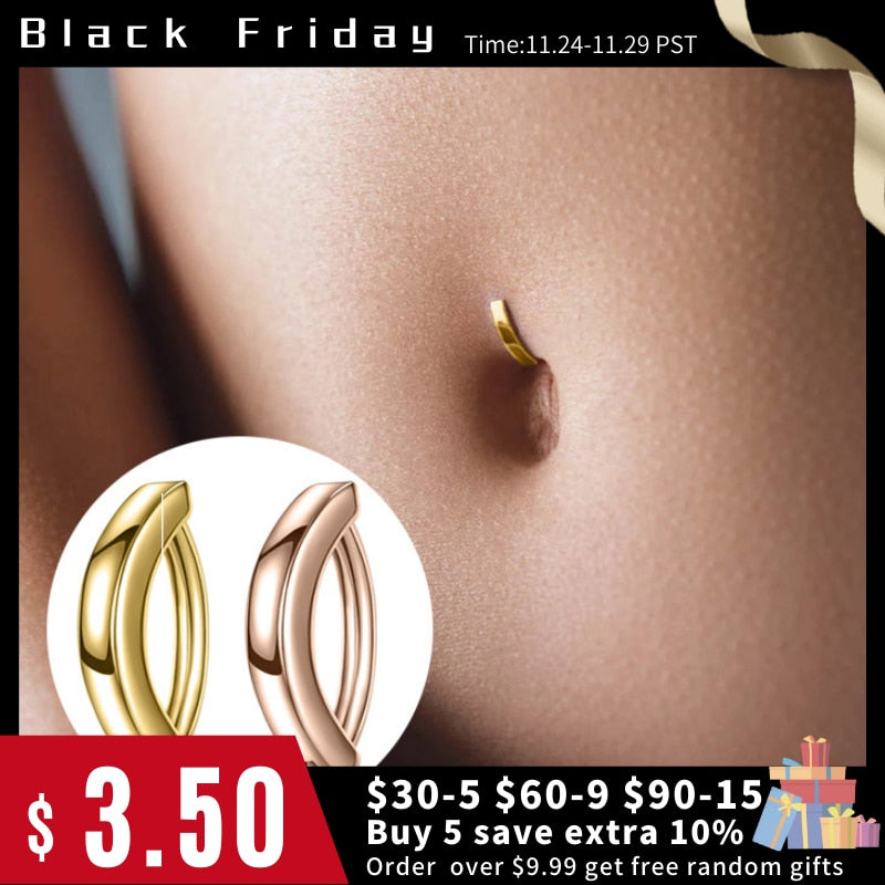Women's Trendy Navel Piercings