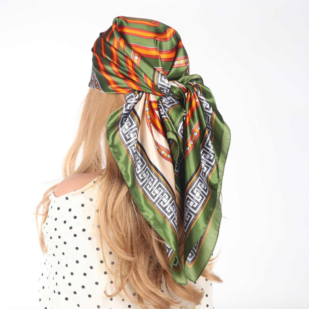 Women's Vintage Silk Bandanas