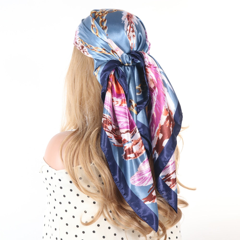 Women's Vintage Silk Bandanas