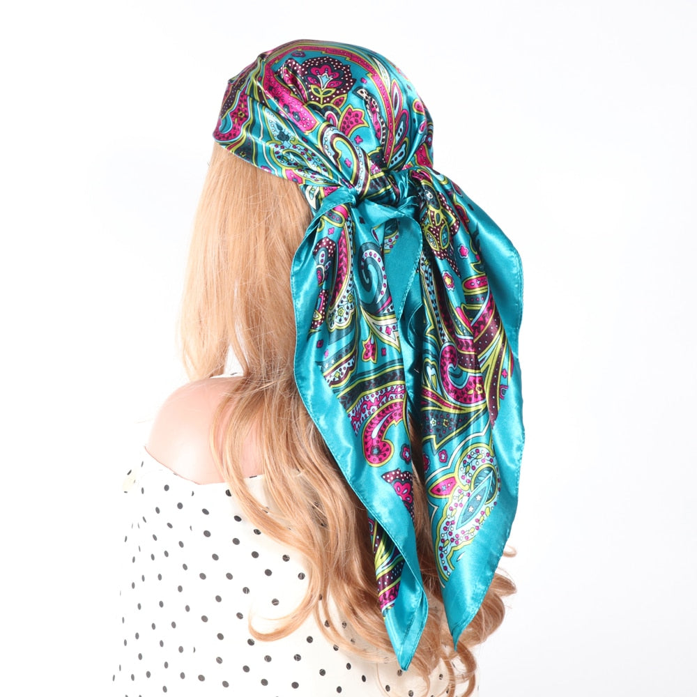 Women's Vintage Silk Bandanas