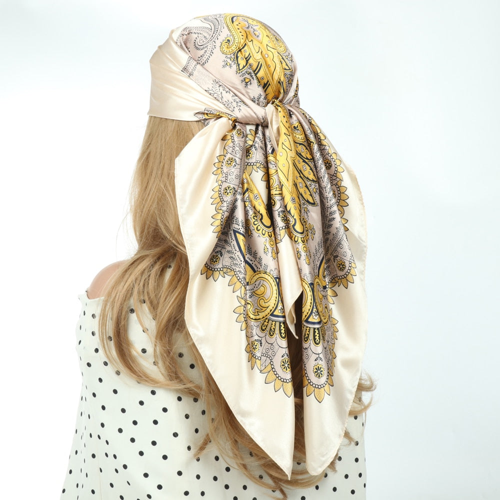Women's Vintage Silk Bandanas