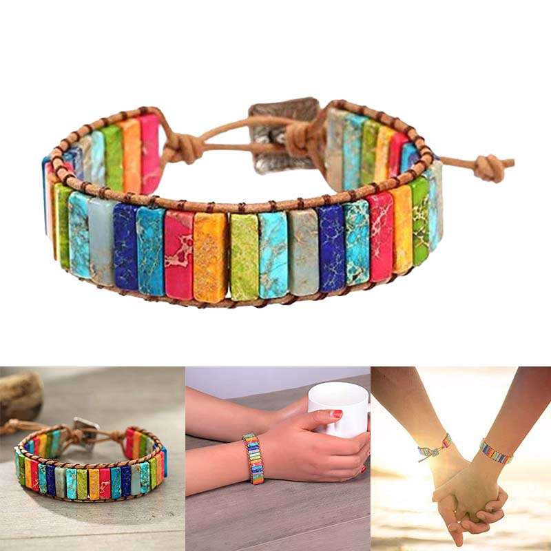 Women's Bohemian Handmade Natural Stone Bracelets