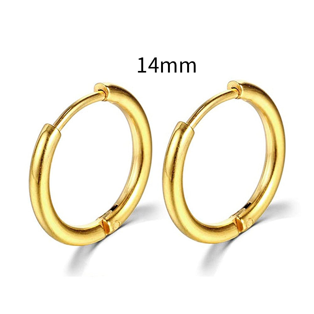 ( New) Women's Vintage Style Hoop Ear Piercing Jewelry