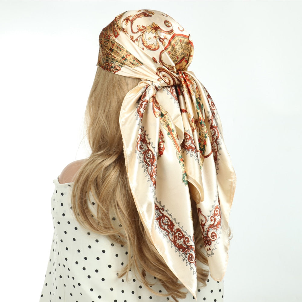 Women's Vintage Silk Bandanas