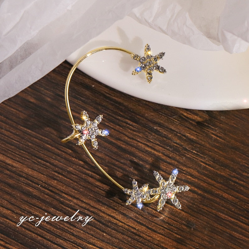 Women's Butterfly Style Ear Piercing (Cuff)
