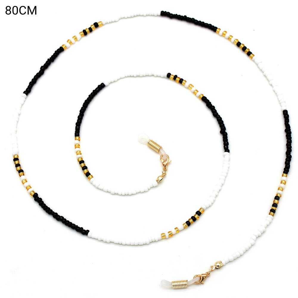 Fashion Reading Glasses Chain Retro Beads Eyeglass