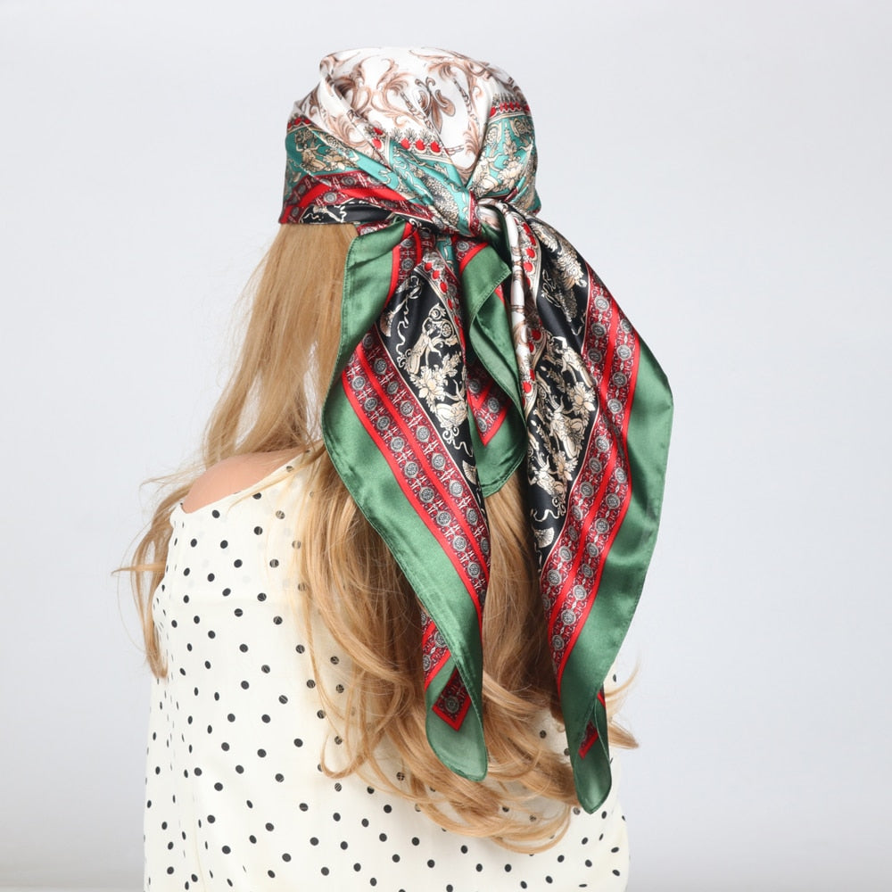 Women's Vintage Silk Bandanas