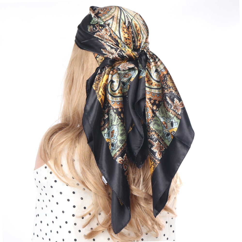 Women's Vintage Silk Bandanas