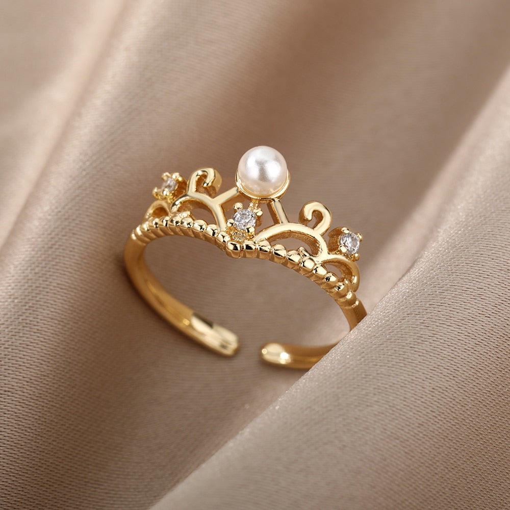 Women's Trendy Turkish Style Evil Eye Rings