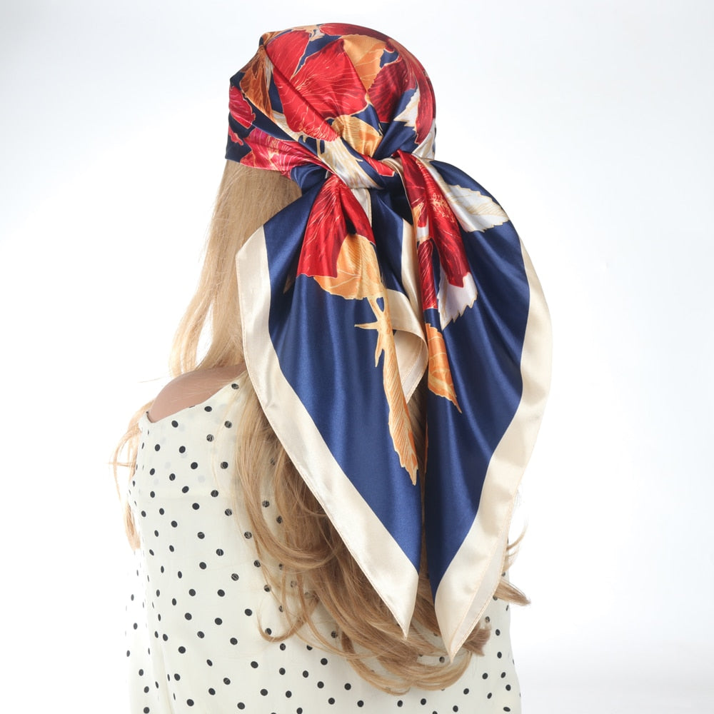Women's Vintage Silk Bandanas