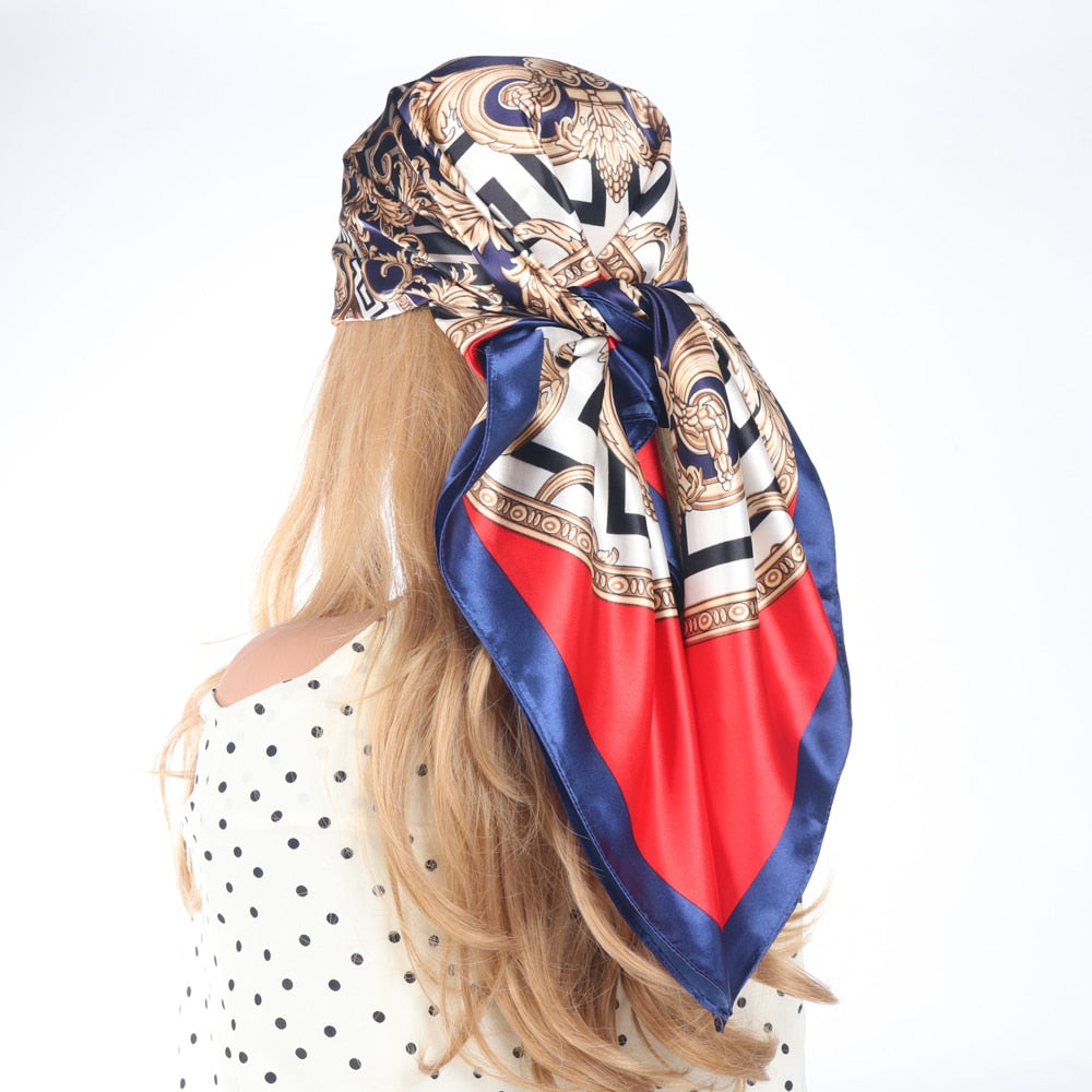 Women's Vintage Silk Bandanas