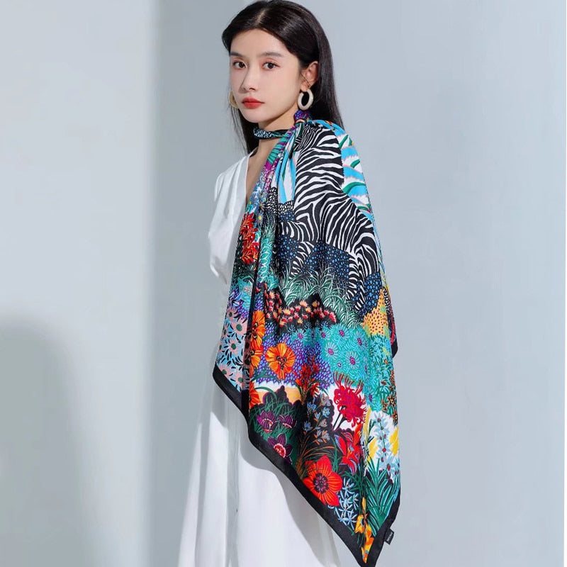 Women's Luxury Silk Scarfs