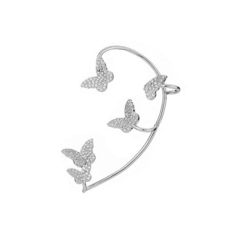 Women's Butterfly Style Ear Piercing (Cuff)