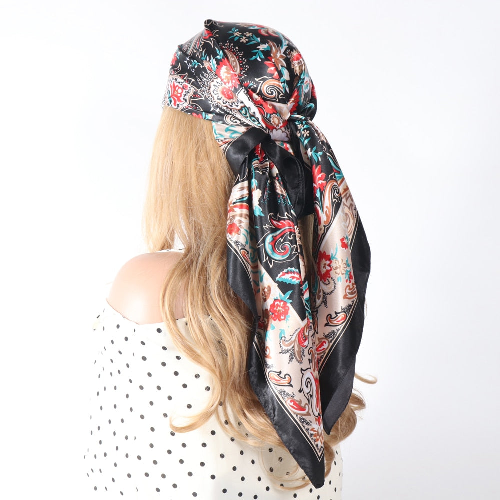 Women's Vintage Silk Bandanas