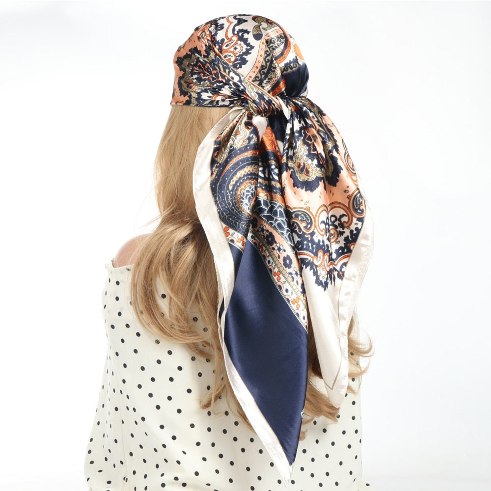Women's Vintage Silk Bandanas