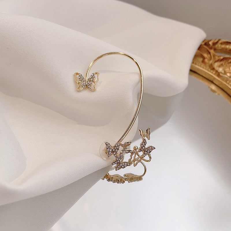 Women's Butterfly Style Ear Piercing (Cuff)