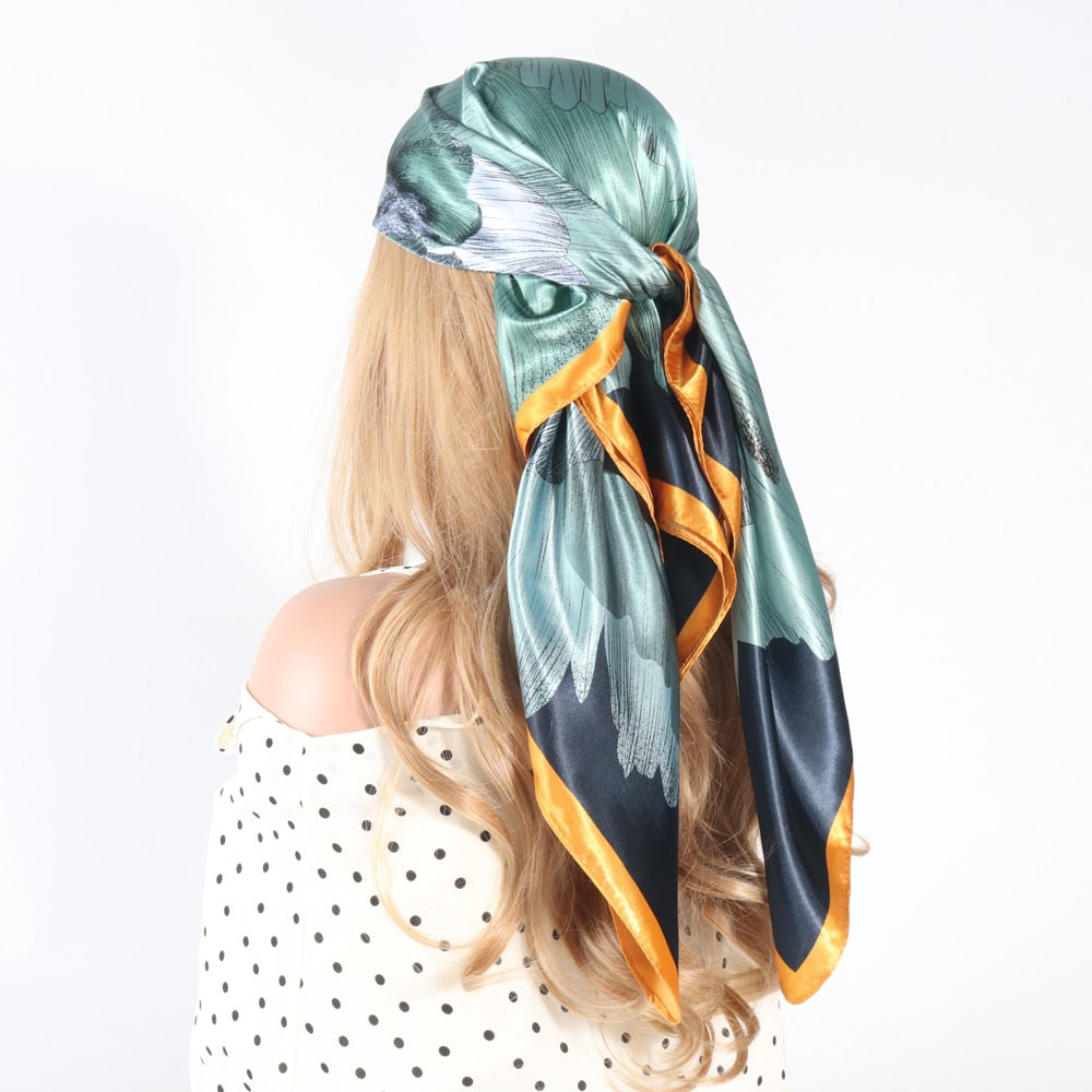 Women's Vintage Silk Bandanas