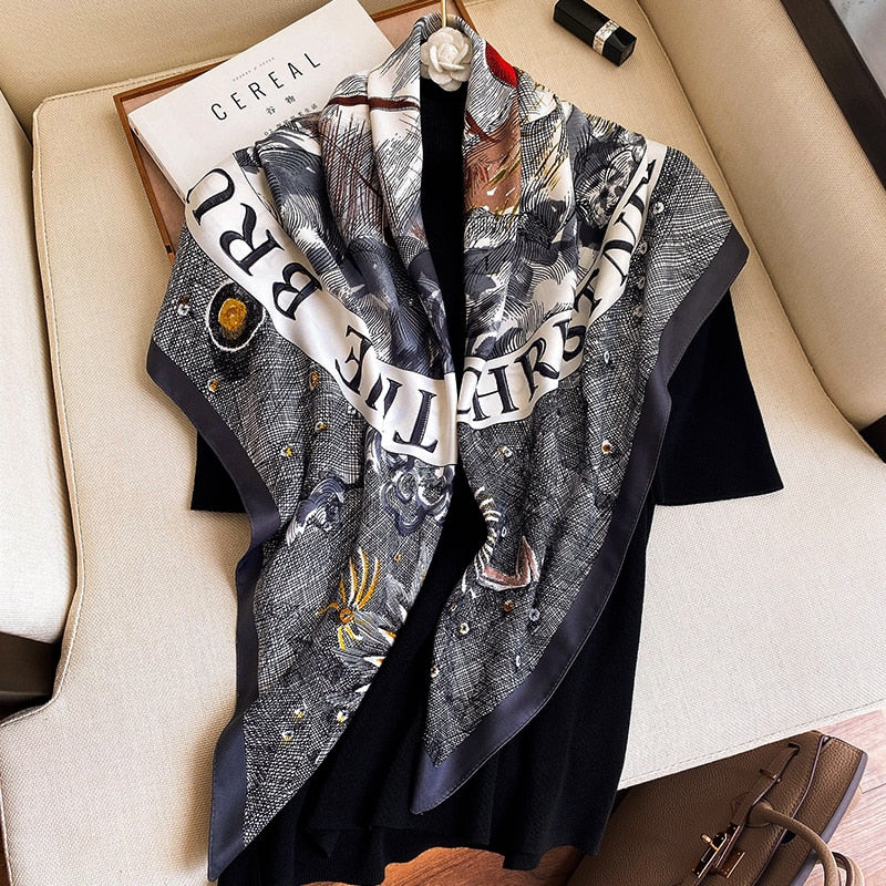 Women's Luxury Silk Scarfs