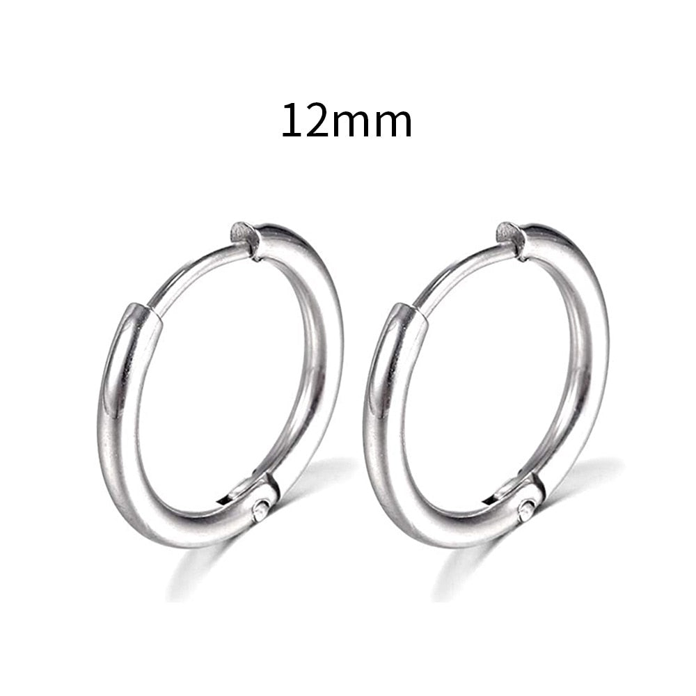 ( New) Women's Vintage Style Hoop Ear Piercing Jewelry