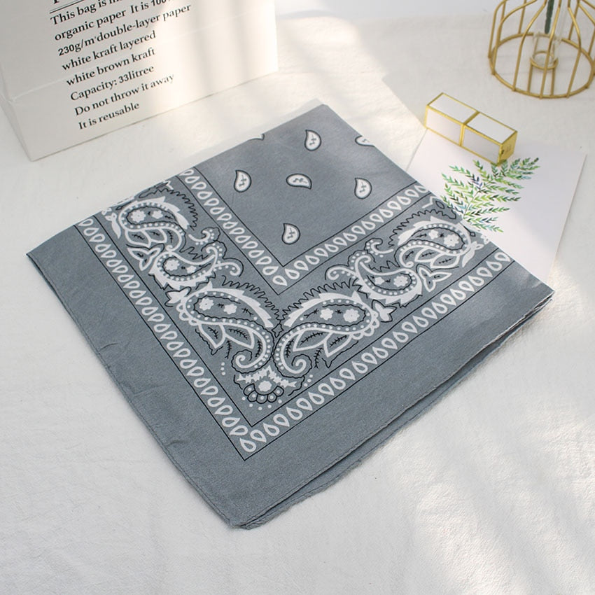 Unisex Printed Square Bandanas