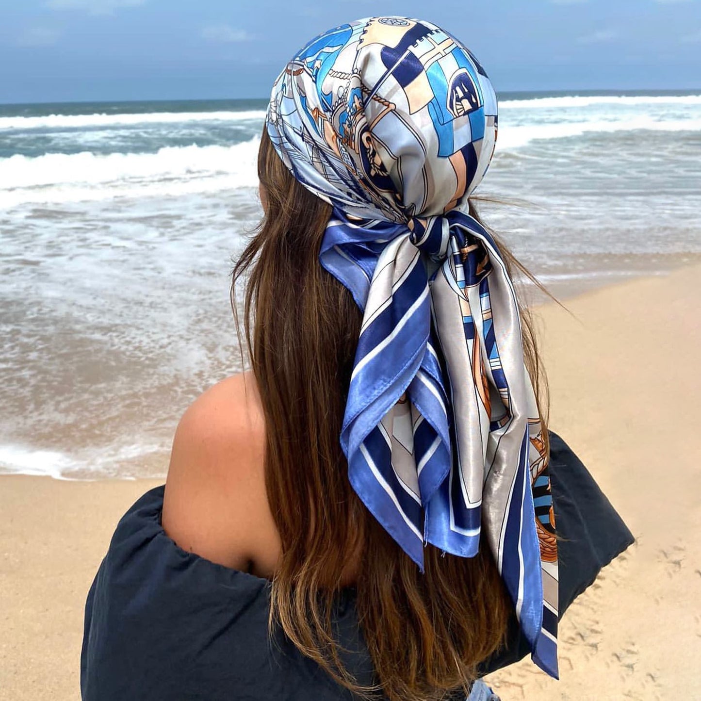 Women's Vintage Silk Bandanas