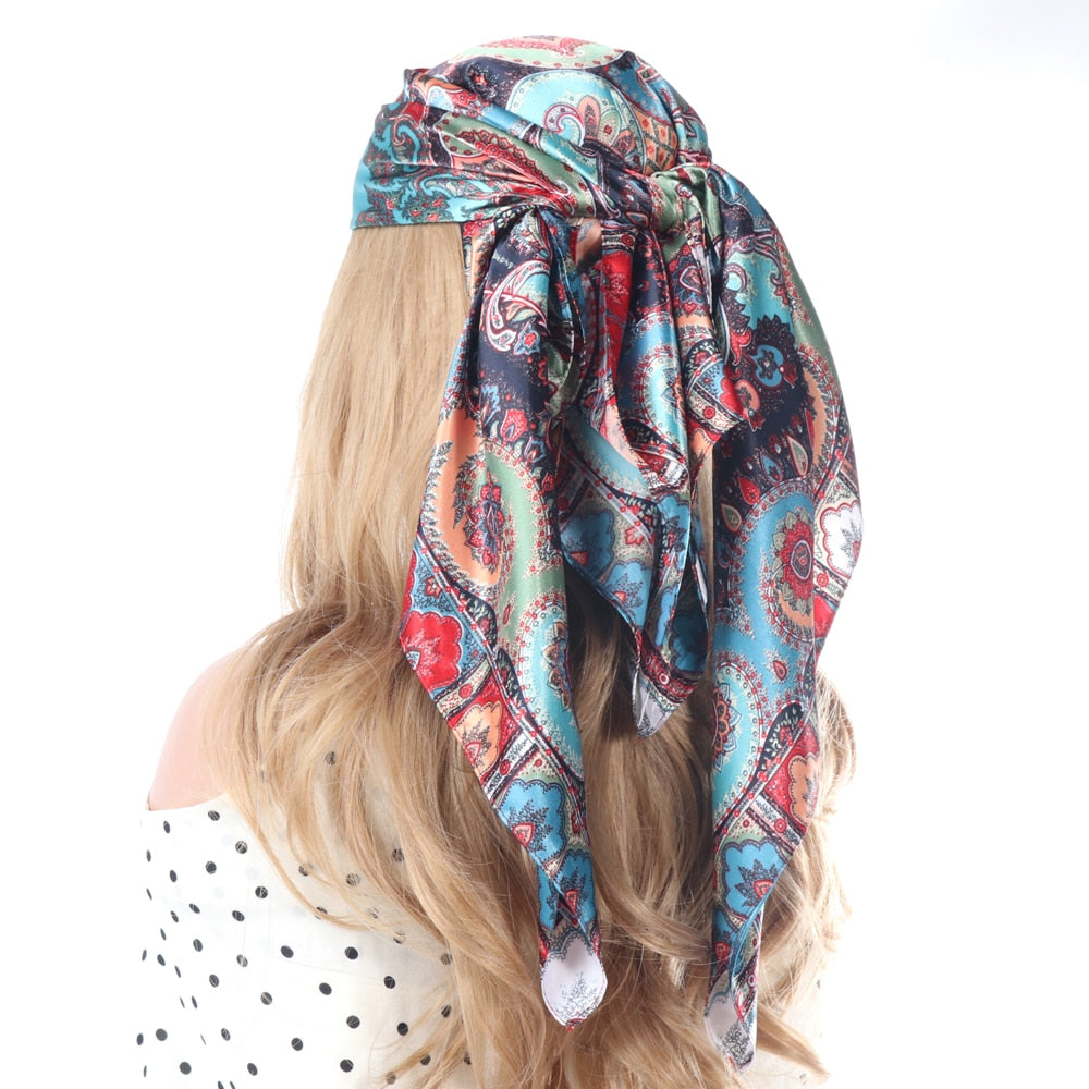 Women's Vintage Silk Bandanas