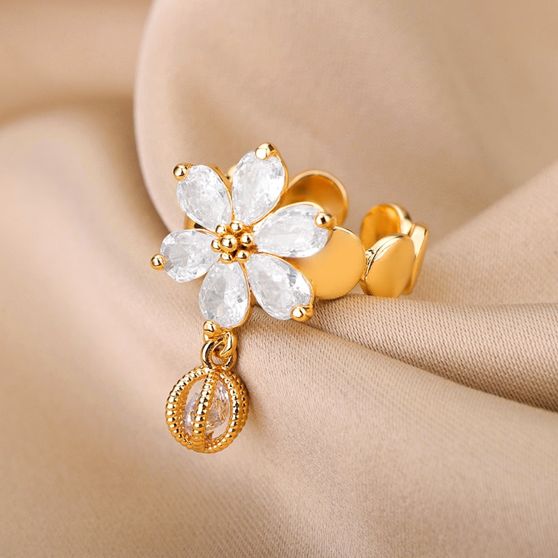 Women's Trendy Turkish Style Evil Eye Rings