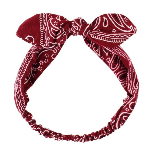 Women's Printed Style Bandanas