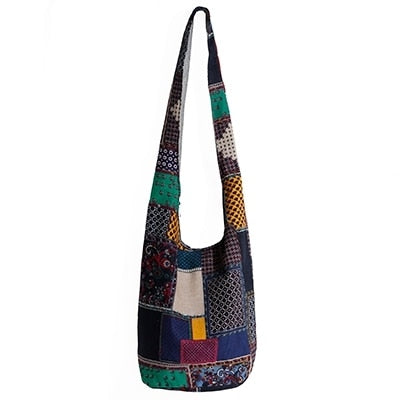 Women Vintage Hippy Bohemian Over The Shoulder Bag