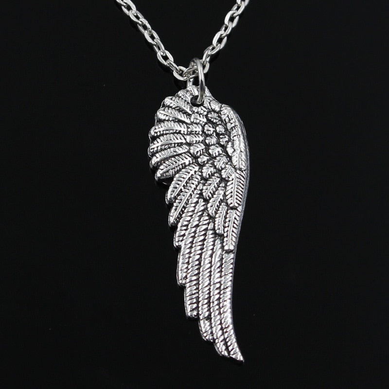 Women's New Fashion Neckless Angel Wings with Pendants