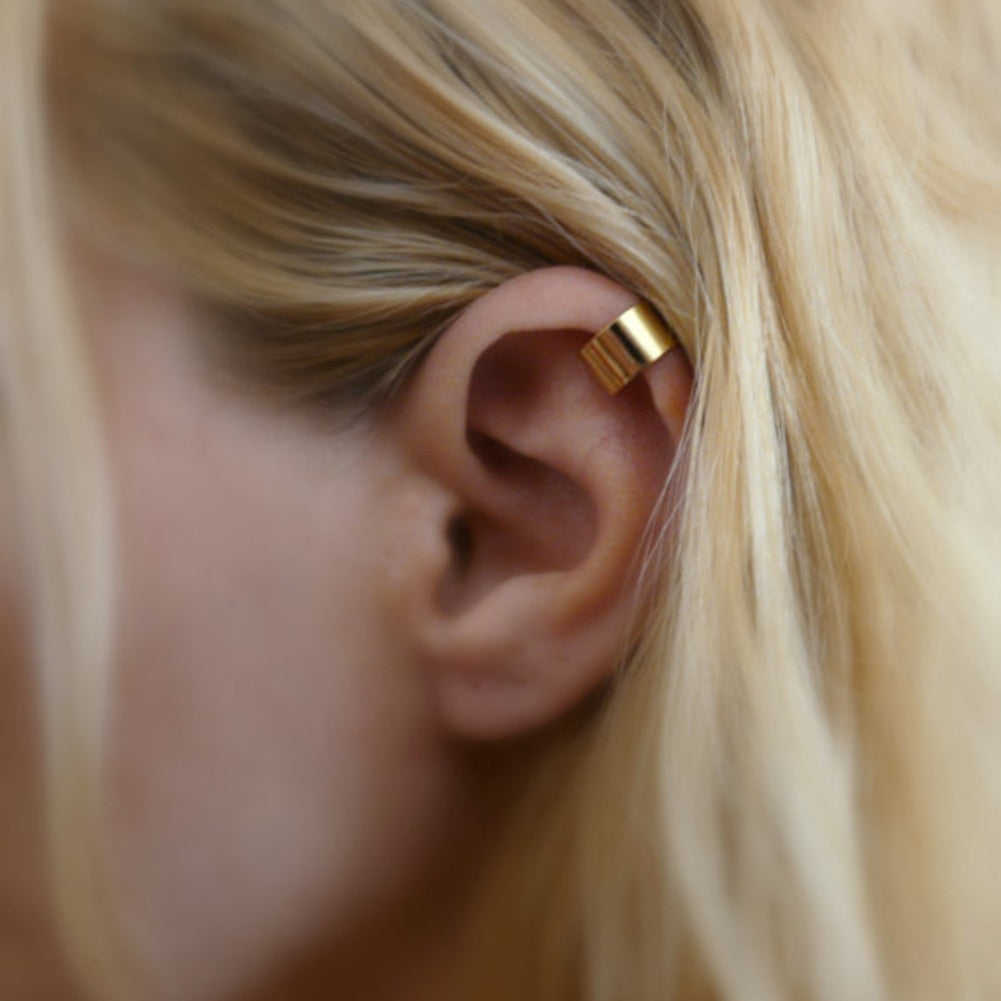 Women's Punk Rock Clip on Ear Piercing