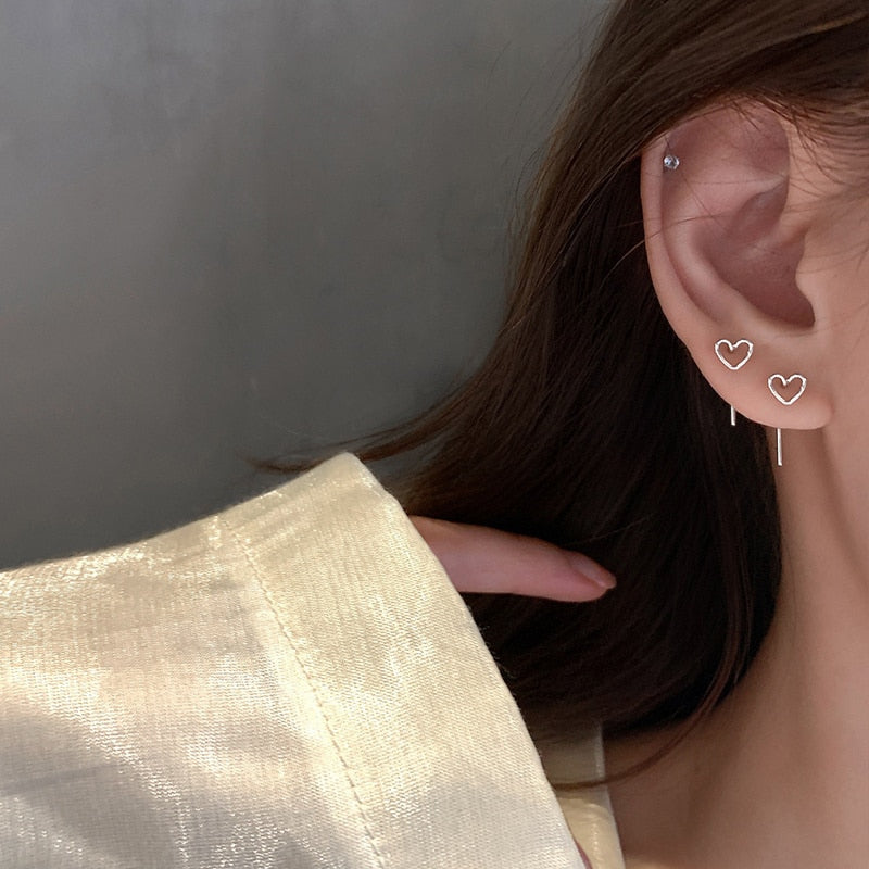 Women's Trendy Style Stud Ear Piercing