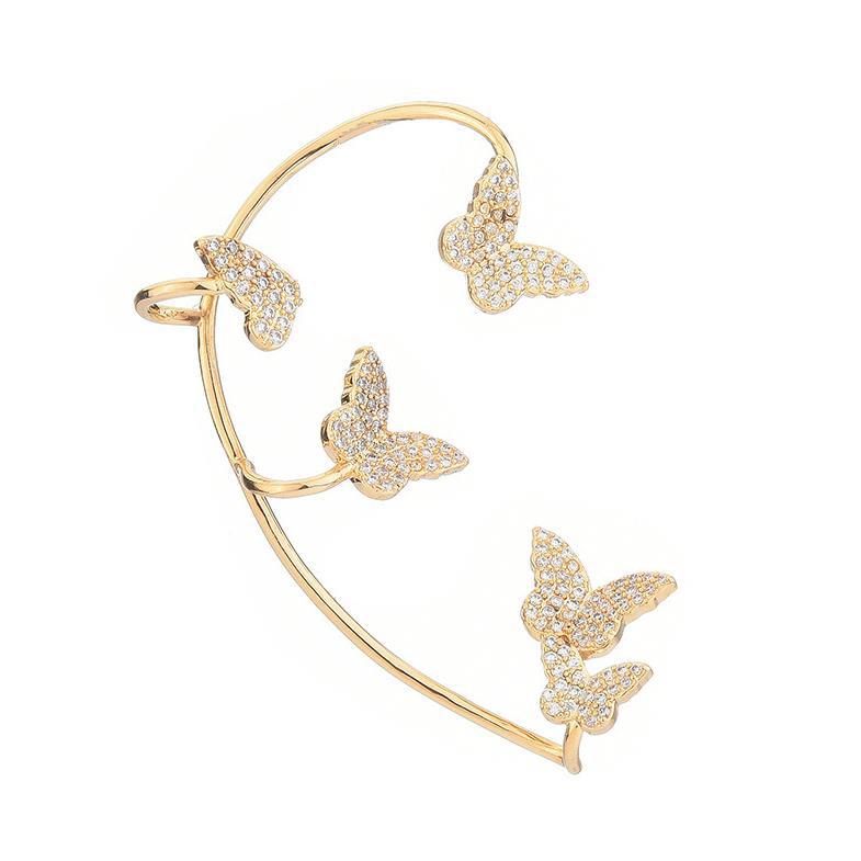 Women's Butterfly Style Ear Piercing (Cuff)