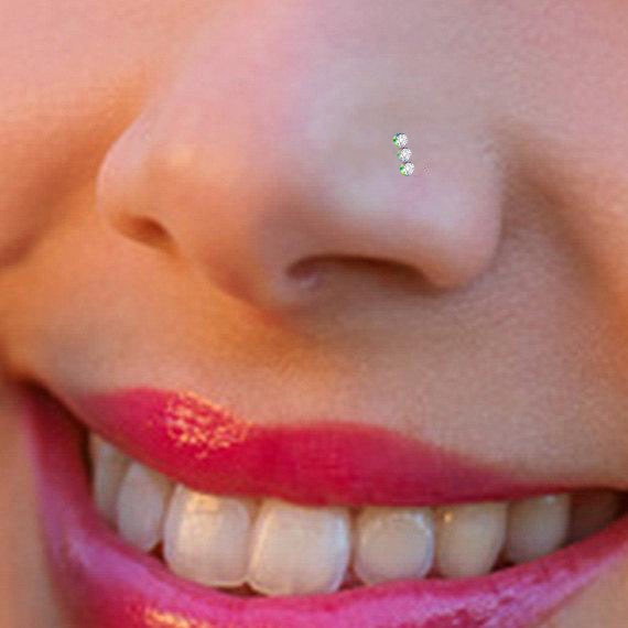 Women's Classic Punk Style Nose Piercings